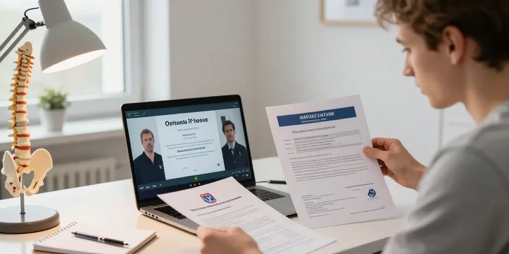 Formation ostéopathe à distance : la voie est-elle reconnue et finançable ?