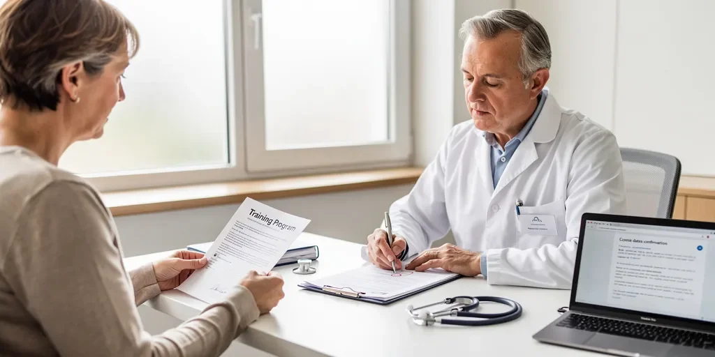 Formation pendant arrêt de travail : Comment obtenir l'accord du médecin ?