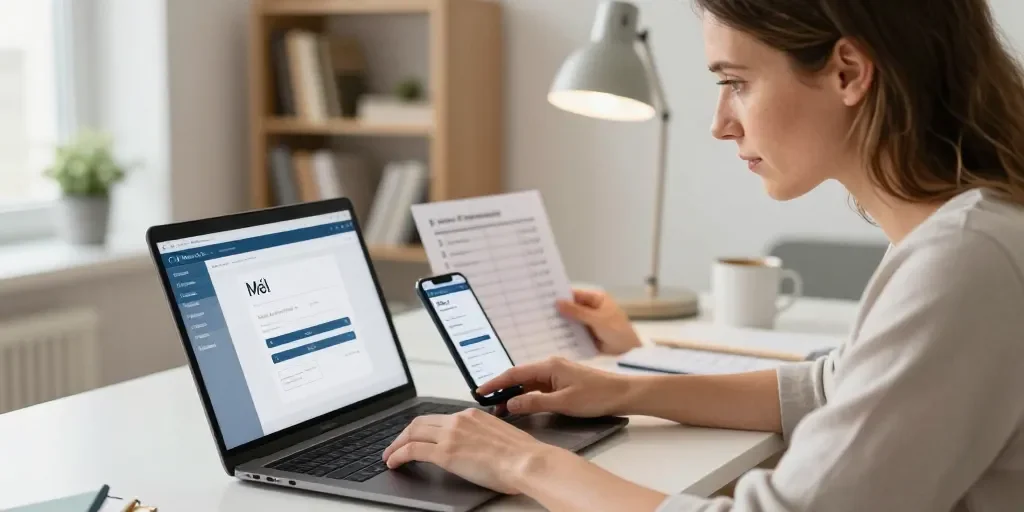 Melanie2web : la procédure pas à pas pour accéder à la messagerie Mél