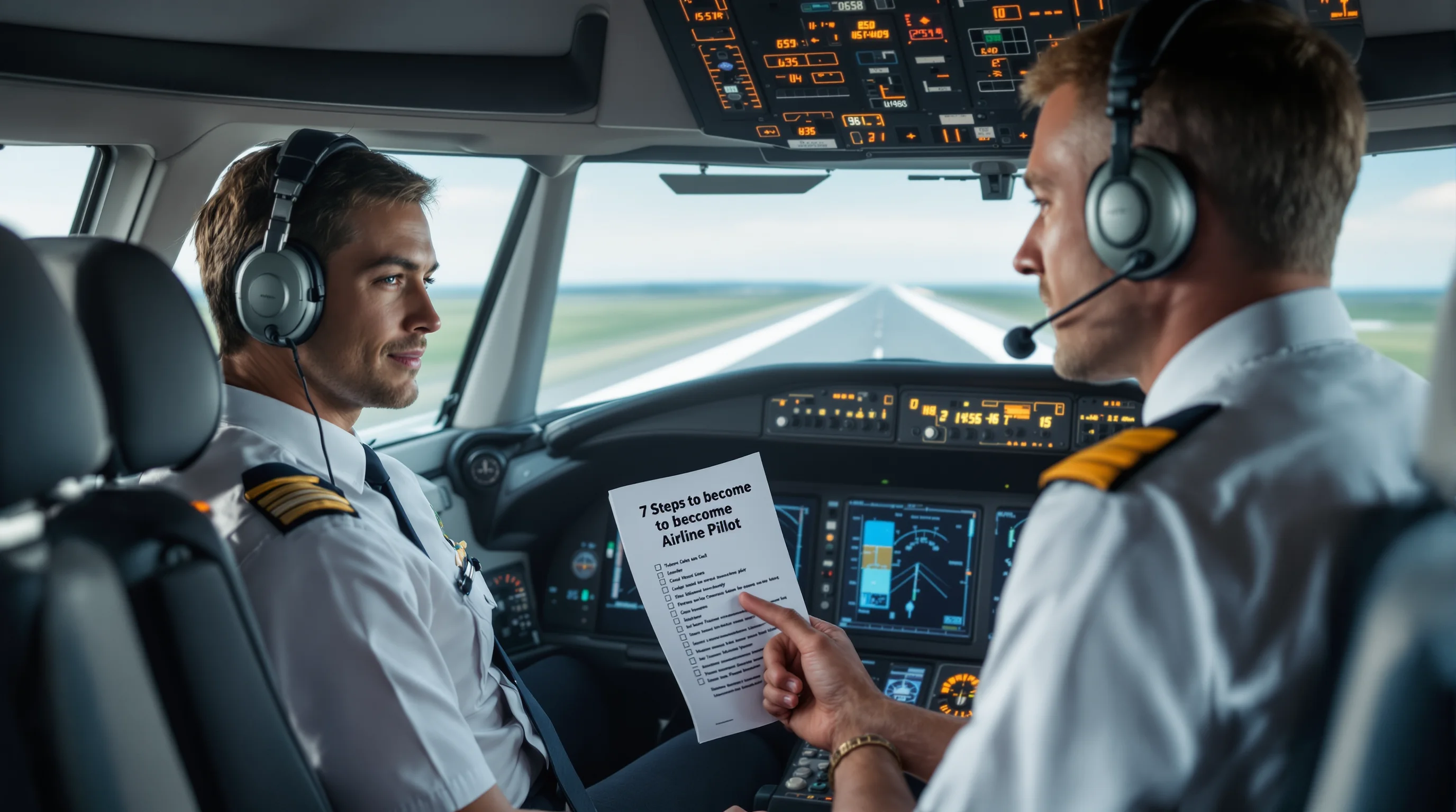 Pilote de lignes : les 7 étapes pour devenir pilote professionnel