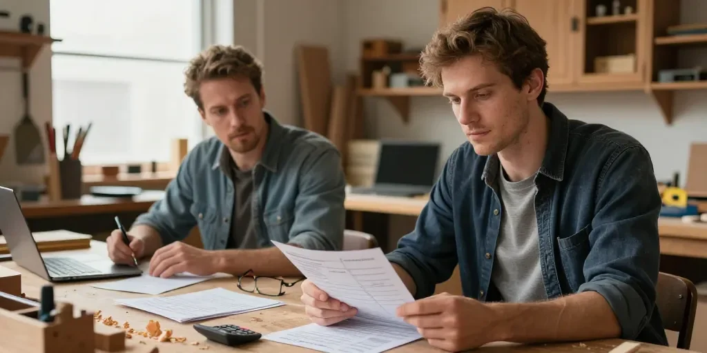 Salaire d'un ébéniste : le revenu est-il meilleur en indépendant ou salarié ?