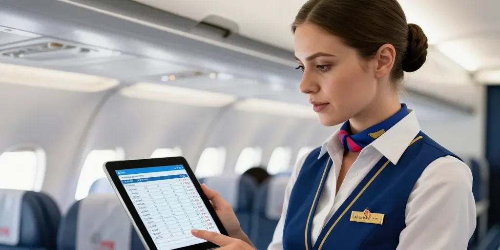 Salaire hôtesse de l'air : le montant mensuel réel selon les primes ?